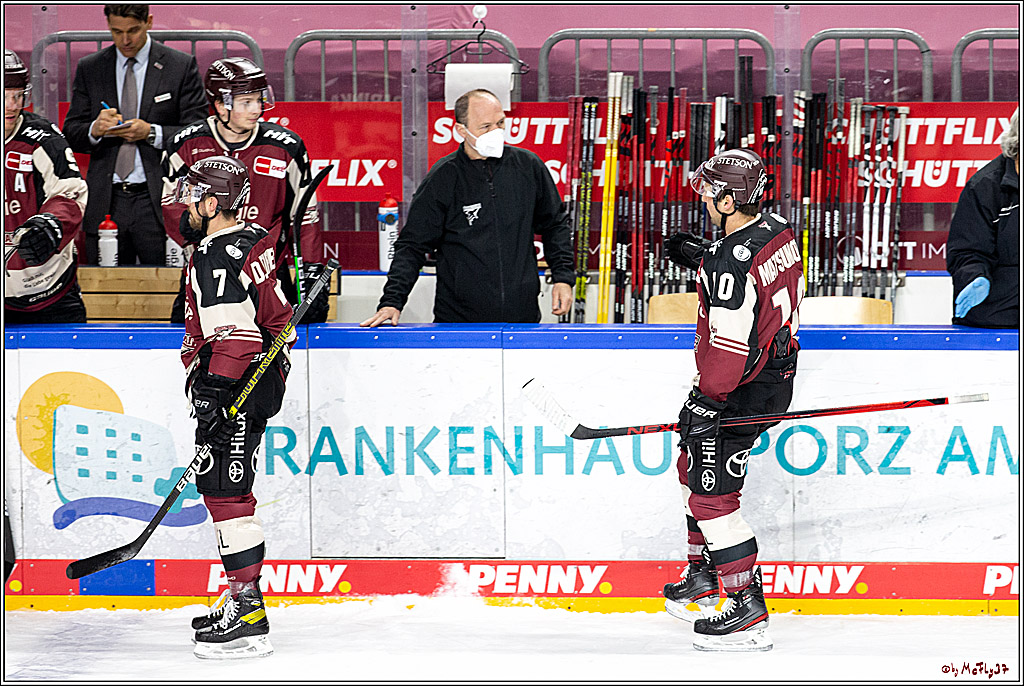 PENNY DEL;  Koelner Haie - Schwenninger Wild Wings; Koeln, 21.03.2021